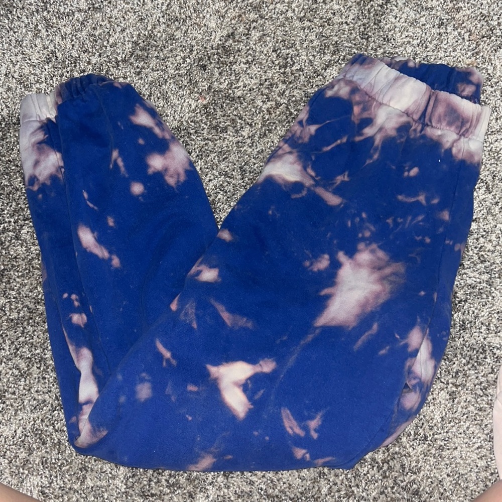 Bleached brandy Melville Rosa sweatpants